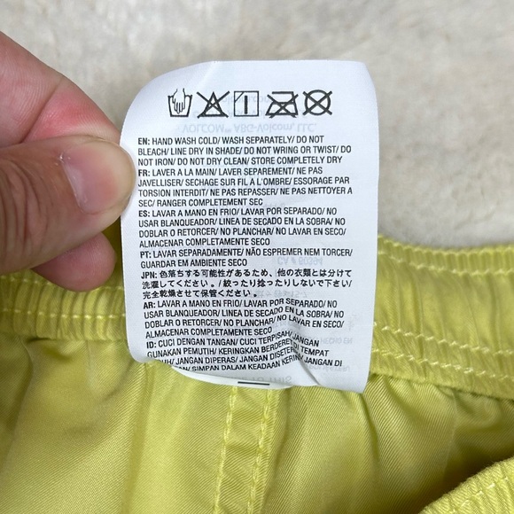 Volcom Lime Green Board Shorts S - Picture 4 of 5